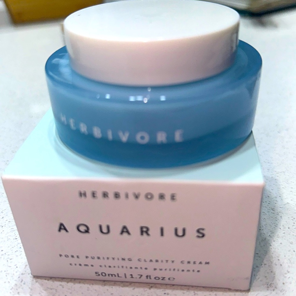 HERBIVORE BOTANICALS AQUARIUS
Pore Purifying Clarity Cream

1.7 oz.